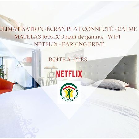 Studio Atypique Et Cosy, Classe "Gite De France" 5Min Centre, 15Min Gare, Lit Queen Size "Climatisation, Netflix Et Wifi, Parking, Lave Vaisselle, Boite A Cles Pour Arrivee Tardive - Gites La Tarine Albertville Zewnętrze zdjęcie
